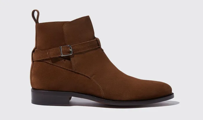 Scarosso Jodhpur Boots Men Libero Tabacco Scamosciato Tobacco 8211 Suede