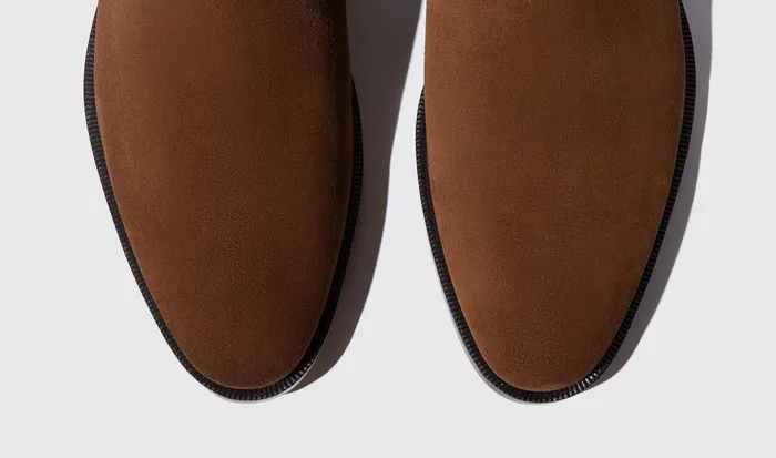Scarosso Jodhpur Boots Men Libero Tabacco Scamosciato Tobacco 8211 Suede