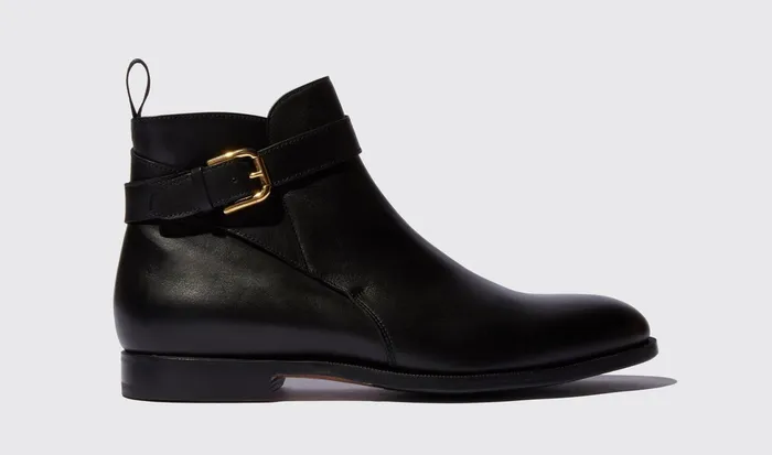 Scarosso Jodhpur Boots Men Taylor Black Black 8211 Calf