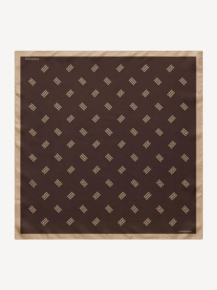 Scarves Women By Malene Birger Monnis Silk Scarf Shale