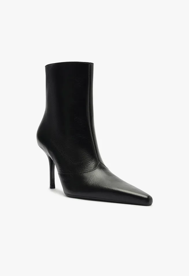 Schutz Shoes Booties Women Raffaela Stiletto Bootie Black