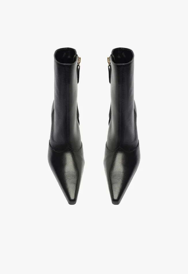 Schutz Shoes Booties Women Raffaela Stiletto Bootie Black