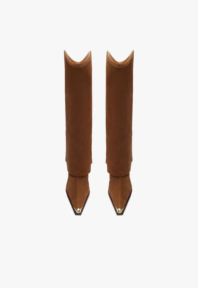 Schutz Shoes Boots Women Raffaela Cloak Boot Dark Caramel