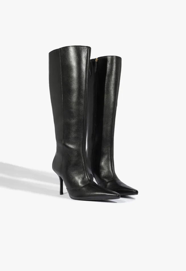 Schutz Shoes Boots Women Raffaela Up Stiletto Boot Black Schutz Shoes Boots Women Raffaela Up Stiletto Boot Black
