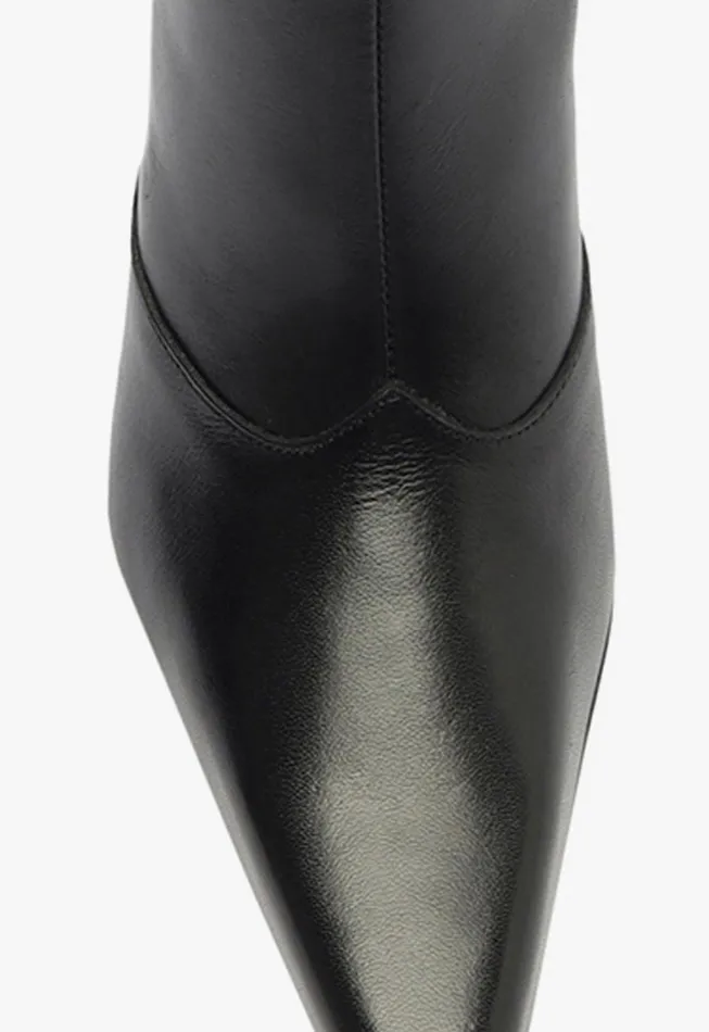 Schutz Shoes Boots Women Raffaela Up Stiletto Boot Black Schutz Shoes Boots Women Raffaela Up Stiletto Boot Black