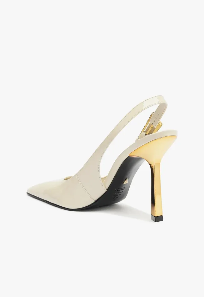 Schutz Shoes Women Ciara Patent Leather Pump White
