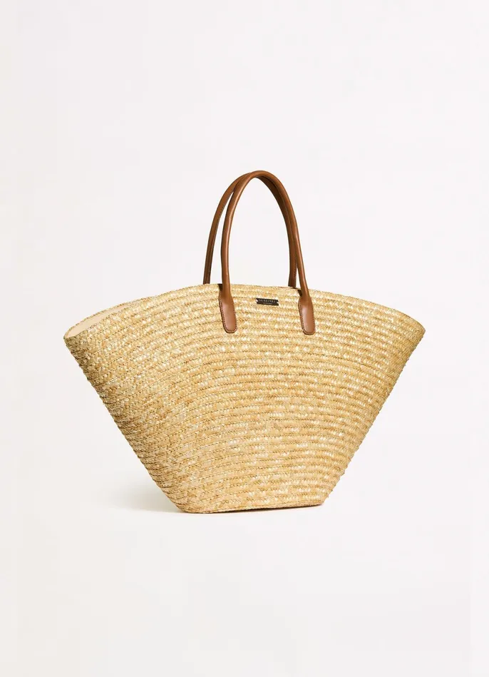 Seafolly Birds Of Paradise Straw Fan Tote Bag 8211 Natural Women Beach Bags Seafolly Birds Of Paradise Straw Fan Tote Bag 8211 Natural Women Beach Bags