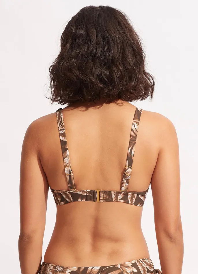 Seafolly Island In The Sun Longline Tri 8211 Tiramisu Women Triangle Seafolly Island In The Sun Longline Tri 8211 Tiramisu Women Triangle