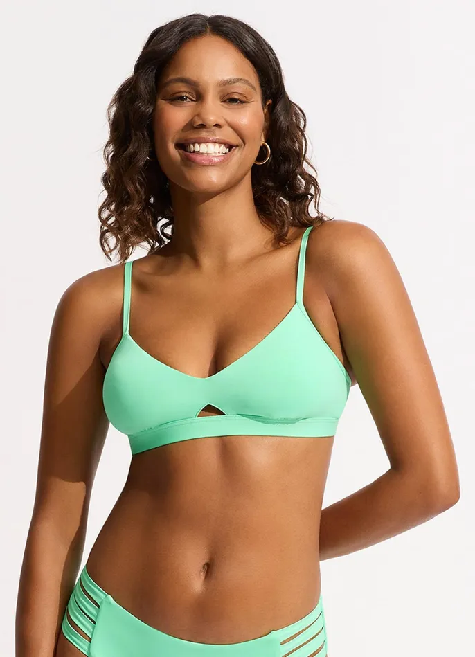 Seafolly Seafolly Collective Hybrid Bralette 8211 Mint Women Bralette