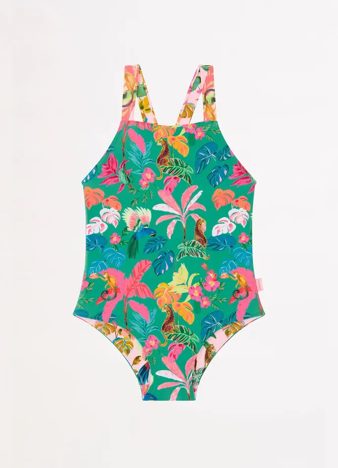 Seafolly Tropical Dreams Girls Reversible One Piece 8211 Tropical Girls Toddler and Girls One Pieces Seafolly Tropical Dreams Girls Reversible One Piece 8211 Tropical Girls Toddler and Girls One Pieces