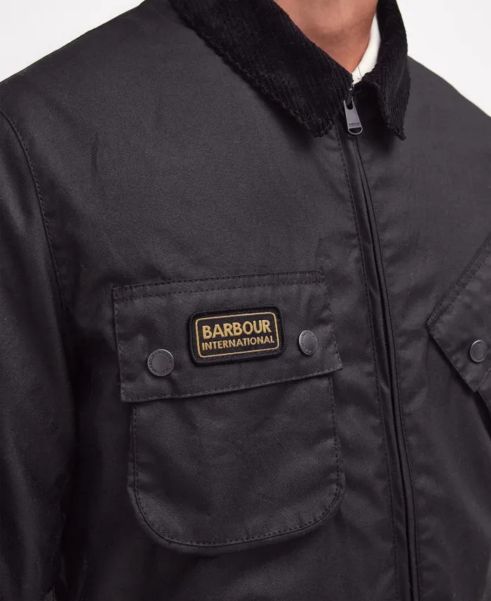 Sefton Waxed Jacket Olive Branch Men Barbour Waxed Jackets