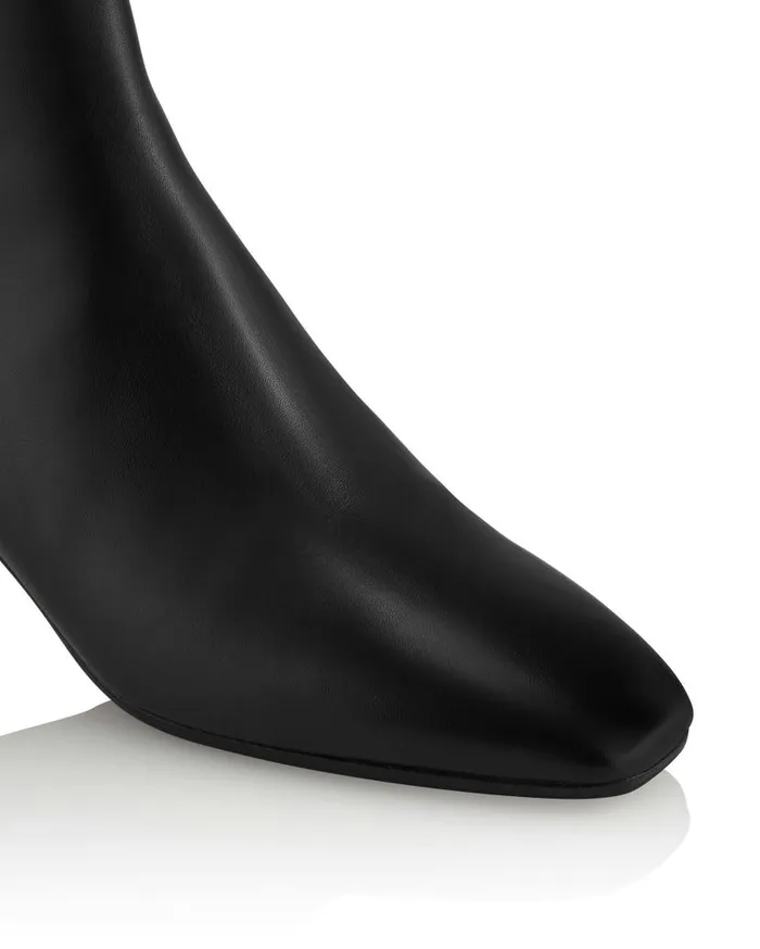Sellier Bootie 50 Black Women Aquazzura Booties Sellier Bootie 50 Black Women Aquazzura Booties