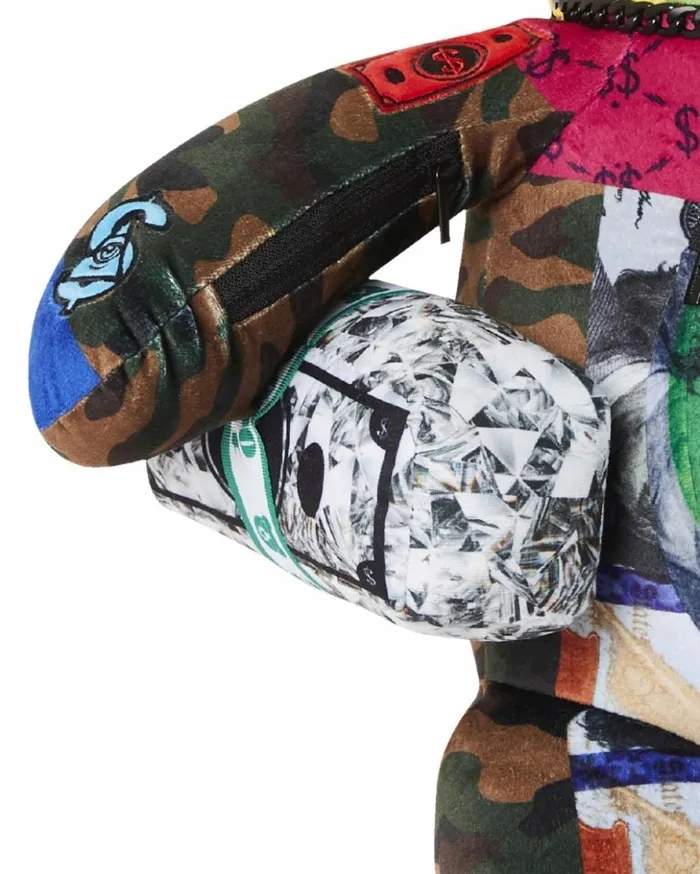 SHARK MASTERPIECES MONEYBEAR TEDDYBEAR BACKPACK Bags SPRAYGROUND