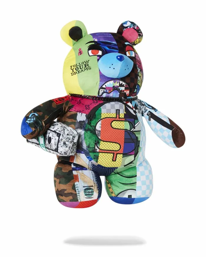 SHARK MASTERPIECES MONEYBEAR TEDDYBEAR BACKPACK Bags SPRAYGROUND