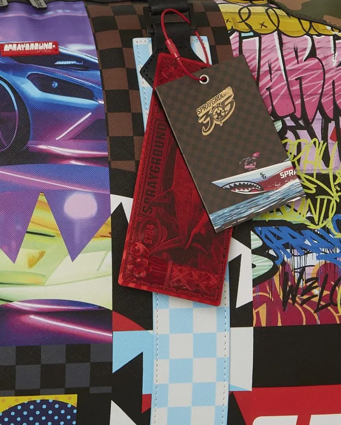 SHARK MASTERPIECES PYRAMID LARGE DUFFLE Bags SPRAYGROUND