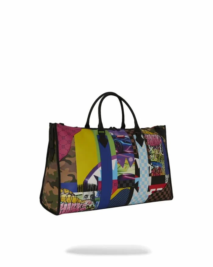 SHARK MASTERPIECES PYRAMID LARGE DUFFLE Bags SPRAYGROUND
