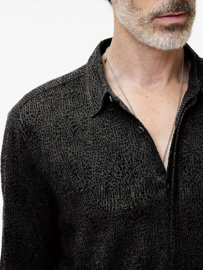 Shirts Men John Varvatos CARRILHO SHIRT Black