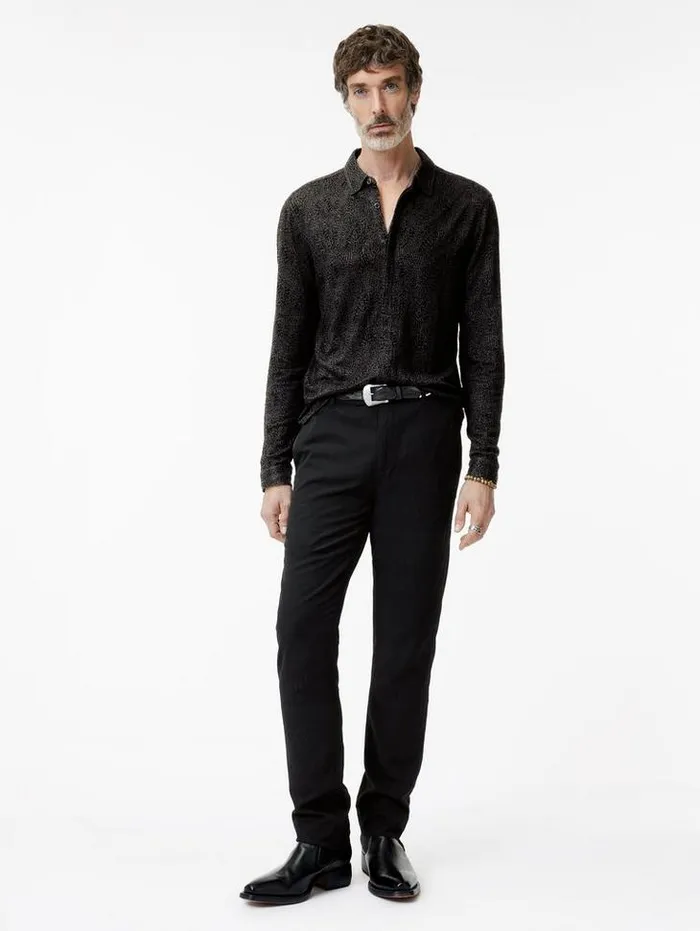Shirts Men John Varvatos CARRILHO SHIRT Black