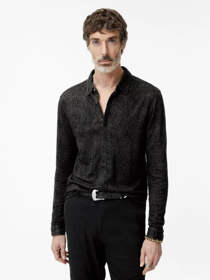 Shirts Men John Varvatos CARRILHO SHIRT Black