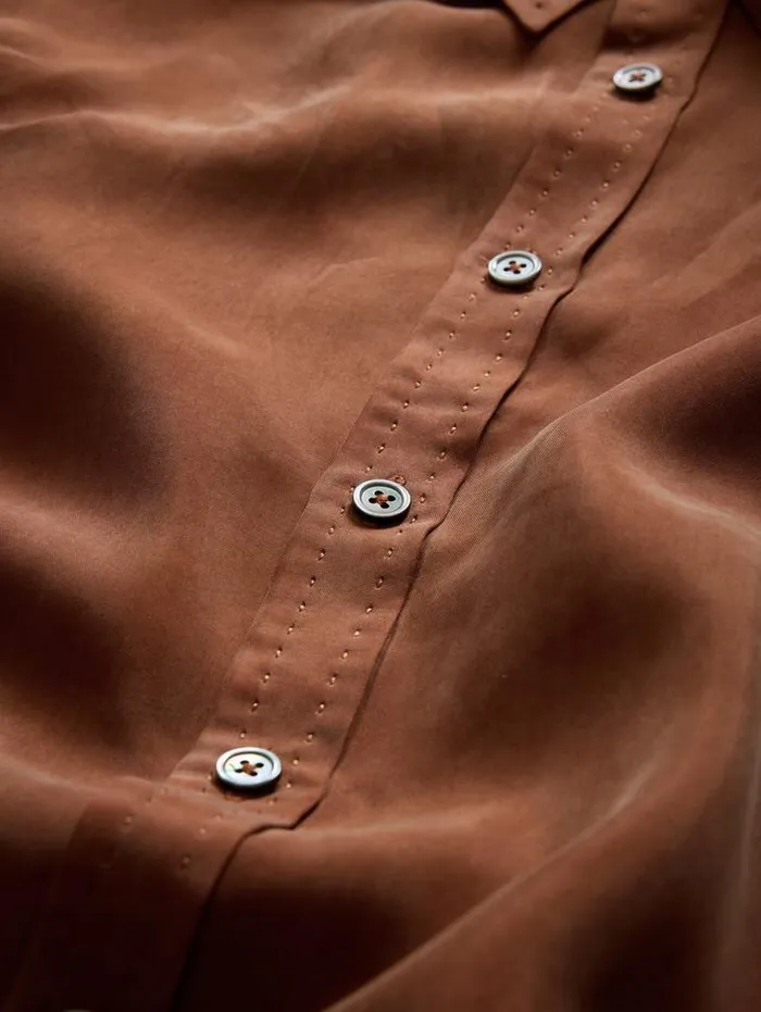Shirts Men John Varvatos MARTIN SHIRT Hazelnut