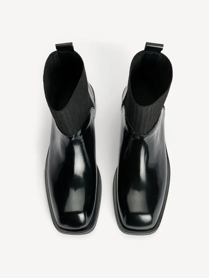 Shoes Women By Malene Birger Perlla Leather Boots Black