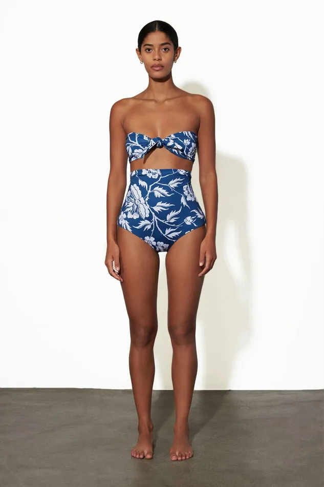 Shop Bikini Bottoms Mara Hoffman Bobbi Bikini Bottom Blue Shop Bikini Bottoms Mara Hoffman Bobbi Bikini Bottom Blue