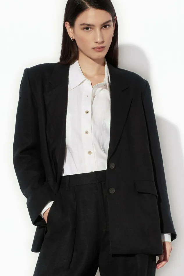 Shop Core Collection Mara Hoffman Tatum Jacket Black Shop Core Collection Mara Hoffman Tatum Jacket Black