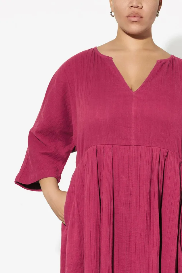 Shop Extended Sizes Mara Hoffman Extended Chloe Dress Pink Shop Extended Sizes Mara Hoffman Extended Chloe Dress Pink
