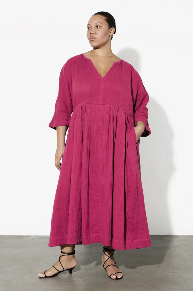 Shop Extended Sizes Mara Hoffman Extended Chloe Dress Pink Shop Extended Sizes Mara Hoffman Extended Chloe Dress Pink