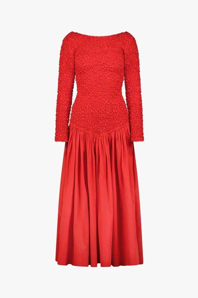 Shop Extended Sizes Mara Hoffman Extended Mereba Dress Red