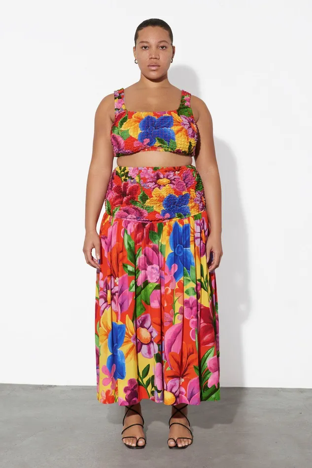 Shop Skirts Mara Hoffman Nicole Skirt Multi Shop Skirts Mara Hoffman Nicole Skirt Multi