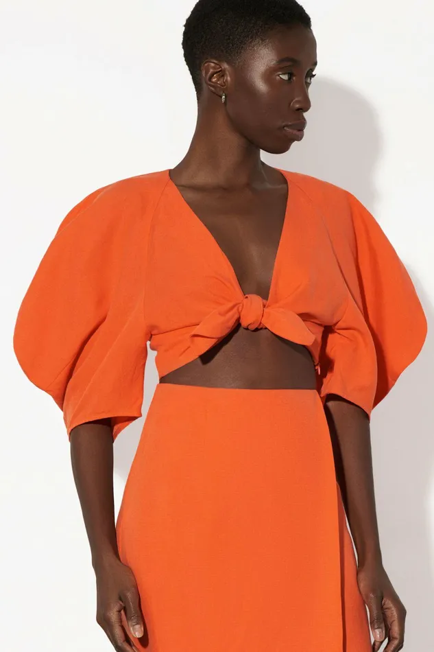 Shop Tops Mara Hoffman Navya Top Orange Shop Tops Mara Hoffman Navya Top Orange