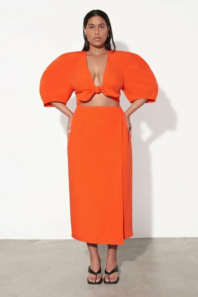 Shop Tops Mara Hoffman Navya Top Orange Shop Tops Mara Hoffman Navya Top Orange
