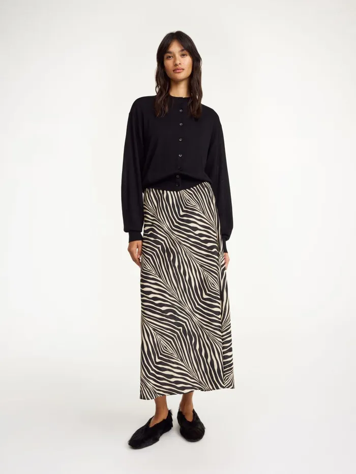 Skirts Women By Malene Birger Boshan Maxi Skirt Zebra