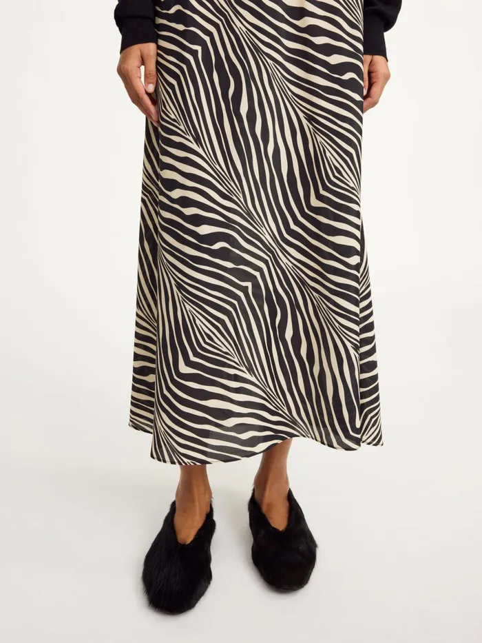 Skirts Women By Malene Birger Boshan Maxi Skirt Zebra