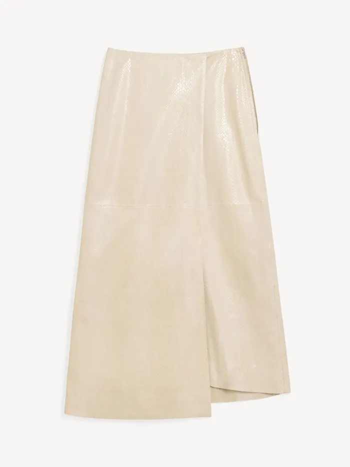 Skirts Women By Malene Birger Hannas Leather Skirt Nomad