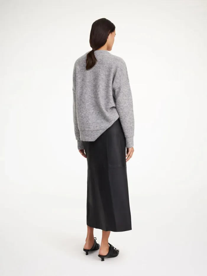 Skirts Women By Malene Birger Simoas Leather Skirt Black