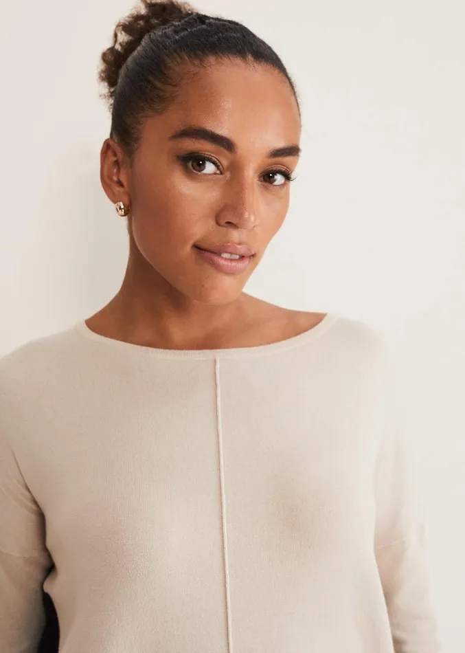 Skylar Colourblock Knit Blackstone Women Phase Eight Knitwear