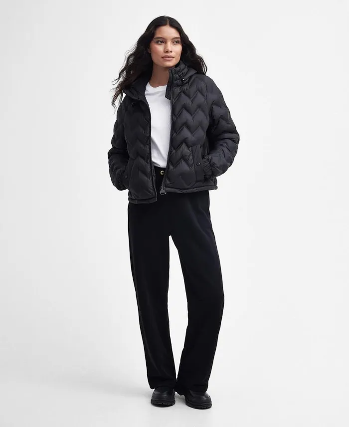 Smith Quilted Jacket Classic Black Women Barbour Quilted Jackets