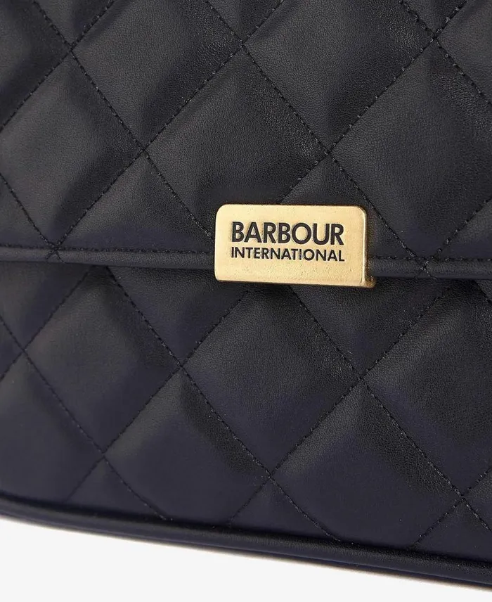 Soho Quilted Crossbody Bag Classic Black Women Barbour Bags and Luggage