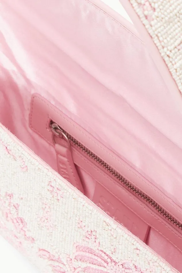 STAUD Beaded Women STAUD TOMMY BAG IVORY CHERRY BLOSSOM TOILE STAUD Beaded Women STAUD TOMMY BAG IVORY CHERRY BLOSSOM TOILE