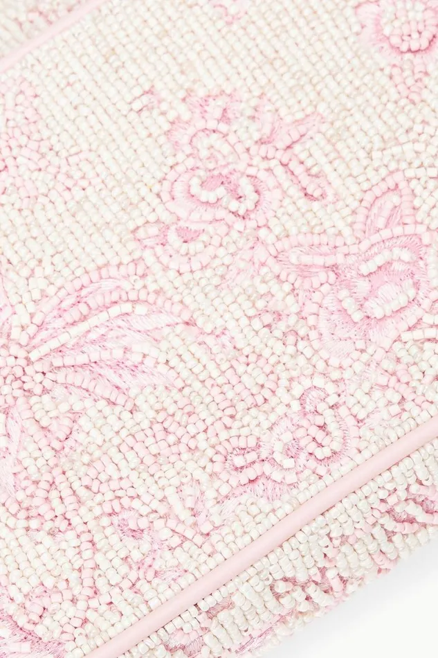 STAUD Beaded Women STAUD TOMMY BAG IVORY CHERRY BLOSSOM TOILE STAUD Beaded Women STAUD TOMMY BAG IVORY CHERRY BLOSSOM TOILE