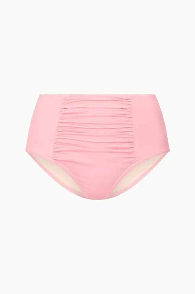 STAUD Bikinis Women STAUD DECLAN HIGH RISE BIKINI BOTTOM PEARL PINK STAUD Bikinis Women STAUD DECLAN HIGH RISE BIKINI BOTTOM PEARL PINK