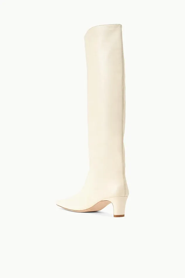 STAUD Boots Women STAUD WALLY BOOT CREAM STAUD Boots Women STAUD WALLY BOOT CREAM