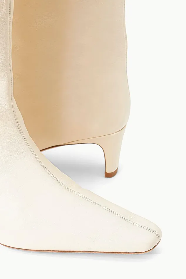 STAUD Boots Women STAUD WALLY BOOT CREAM STAUD Boots Women STAUD WALLY BOOT CREAM