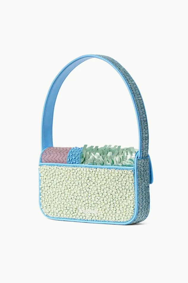 STAUD Bridal Women STAUD TOMMY BAG PATCHWORK SHERBET STAUD Bridal Women STAUD TOMMY BAG PATCHWORK SHERBET
