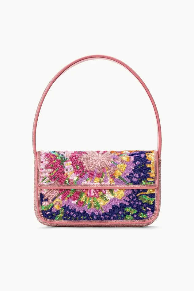 STAUD Bridal Women STAUD TOMMY BEADED BAG AURORA