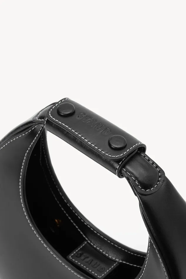 STAUD Crossbody Women MINI MOON BAG BLACK STAUD Crossbody Women MINI MOON BAG BLACK