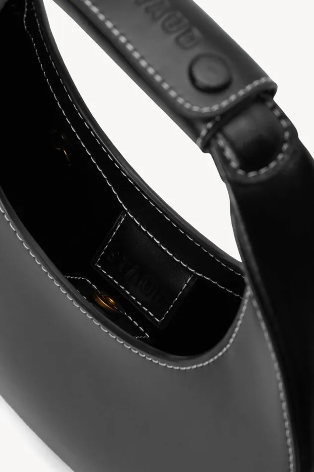 STAUD Crossbody Women MINI MOON BAG BLACK STAUD Crossbody Women MINI MOON BAG BLACK