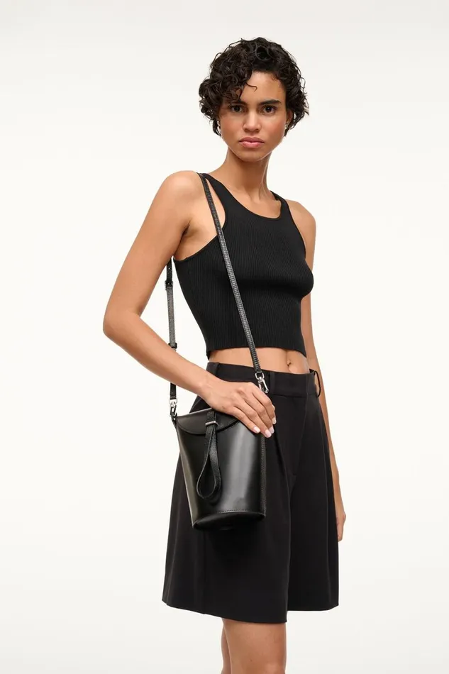 STAUD Crossbody Women STAUD PHOEBE CONVERTIBLE BUCKET BAG BLACK STAUD Crossbody Women STAUD PHOEBE CONVERTIBLE BUCKET BAG BLACK